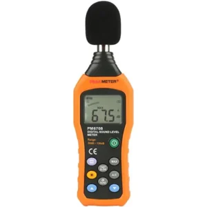 Sonómetro Digital Portátil o Decibelímetros PEAKMETER PM6708-01