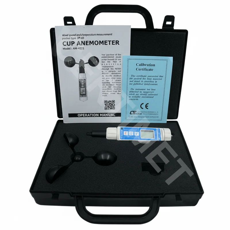3-Anemómetro de Copas de Alta Precisión AM-4221_CERTIMET