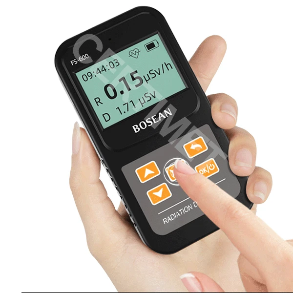 1-Detector de radiación nuclear, contador Geiger, dosímetro de radiación personal, para rayos Beta Gamma X- FS-600_CERTIMET 1-Detector de radiación nuclear, contador Geiger, dosímetro de radiación personal, para rayos Beta Gamma X- FS-600_CERTIMET