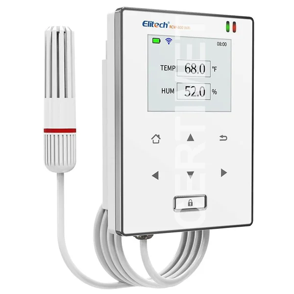 1-Registrador Wifi de temperatura y humedad con sonda externa, ELITECH RCW800 WIFI_CERTIMET 1-Registrador Wifi de temperatura y humedad con sonda externa, ELITECH RCW800 WIFI_CERTIMET