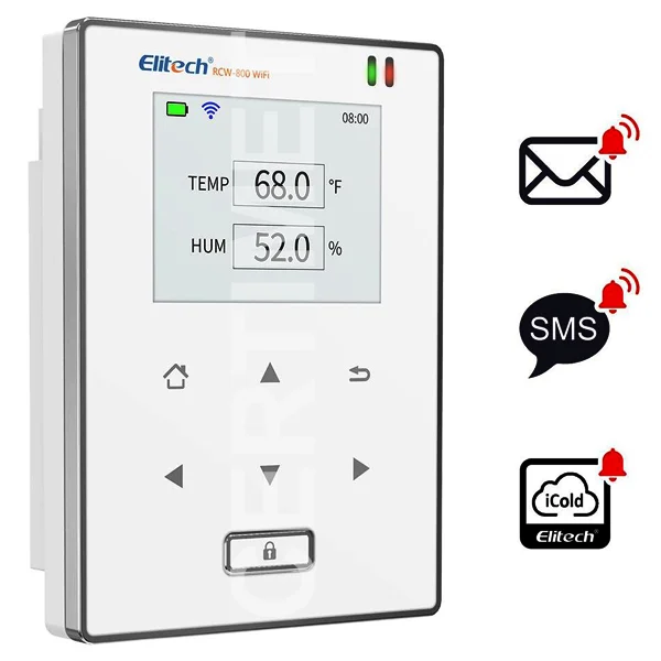 2-Registrador Wifi de temperatura y humedad con sonda externa, ELITECH RCW800 WIFI_CERTIMET 2-Registrador Wifi de temperatura y humedad con sonda externa, ELITECH RCW800 WIFI_CERTIMET