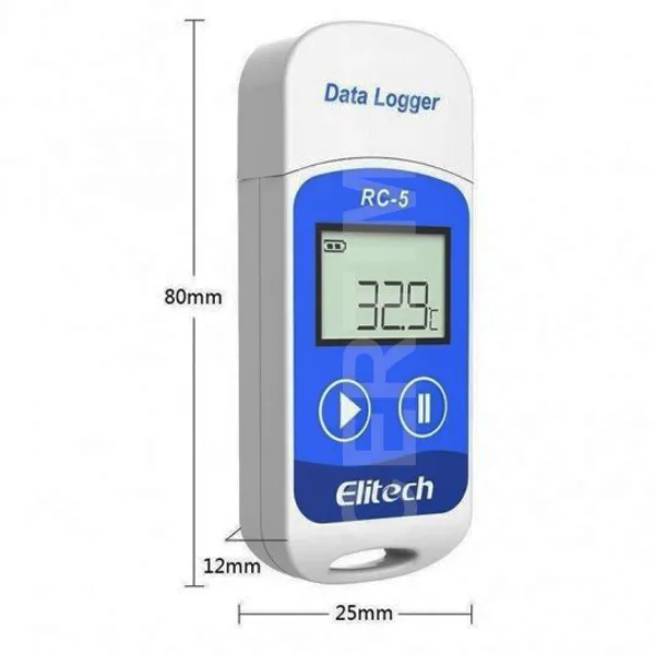 3-Data Logger de Datos de Temperatura USB ELITECH registrador de temperatura RC-5_CERTIMET 3-Data Logger de Datos de Temperatura USB ELITECH registrador de temperatura RC-5_CERTIMET