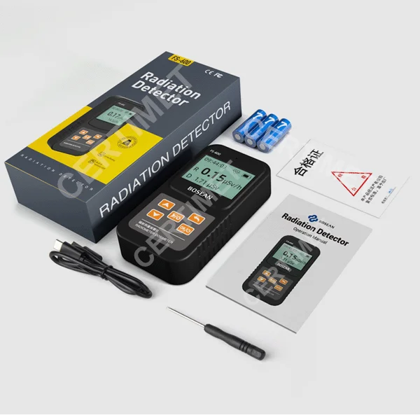 5-Detector de radiación nuclear, contador Geiger, dosímetro de radiación personal, para rayos Beta Gamma X- FS-600_CERTIMET 5-Detector de radiación nuclear, contador Geiger, dosímetro de radiación personal, para rayos Beta Gamma X- FS-600_CERTIMET