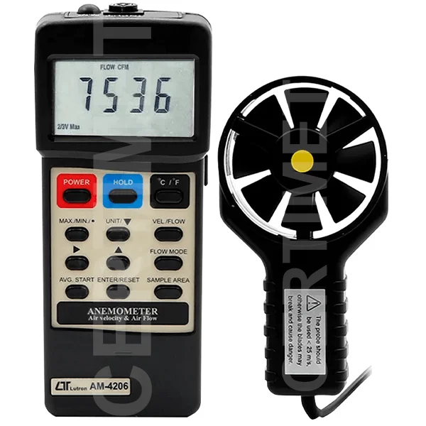 1-Anemómetro portátil, flujo y velocidad AM-4206_CERTIMET 1-Anemómetro portátil, flujo y velocidad AM-4206_CERTIMET