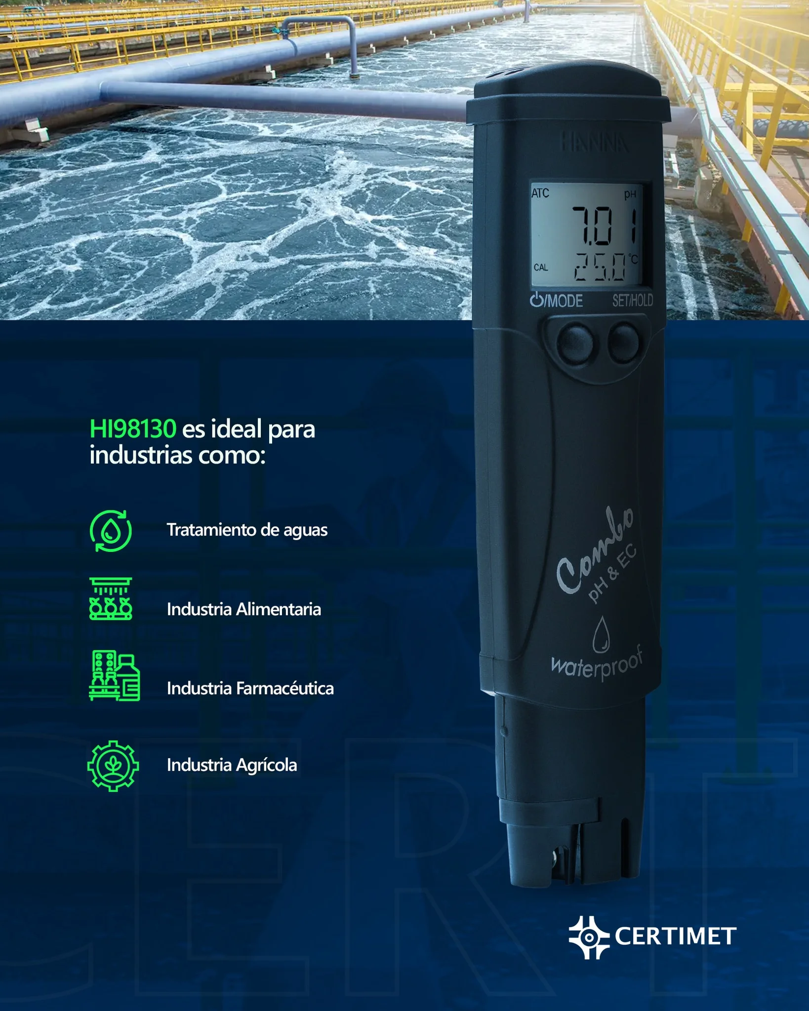 Criterios técnicos para Seleccionar sensores de ph para Agua_sensores de ph-peru-CERTIMET Criterios técnicos para Seleccionar sensores de ph para Agua_sensores de ph-peru-CERTIMET