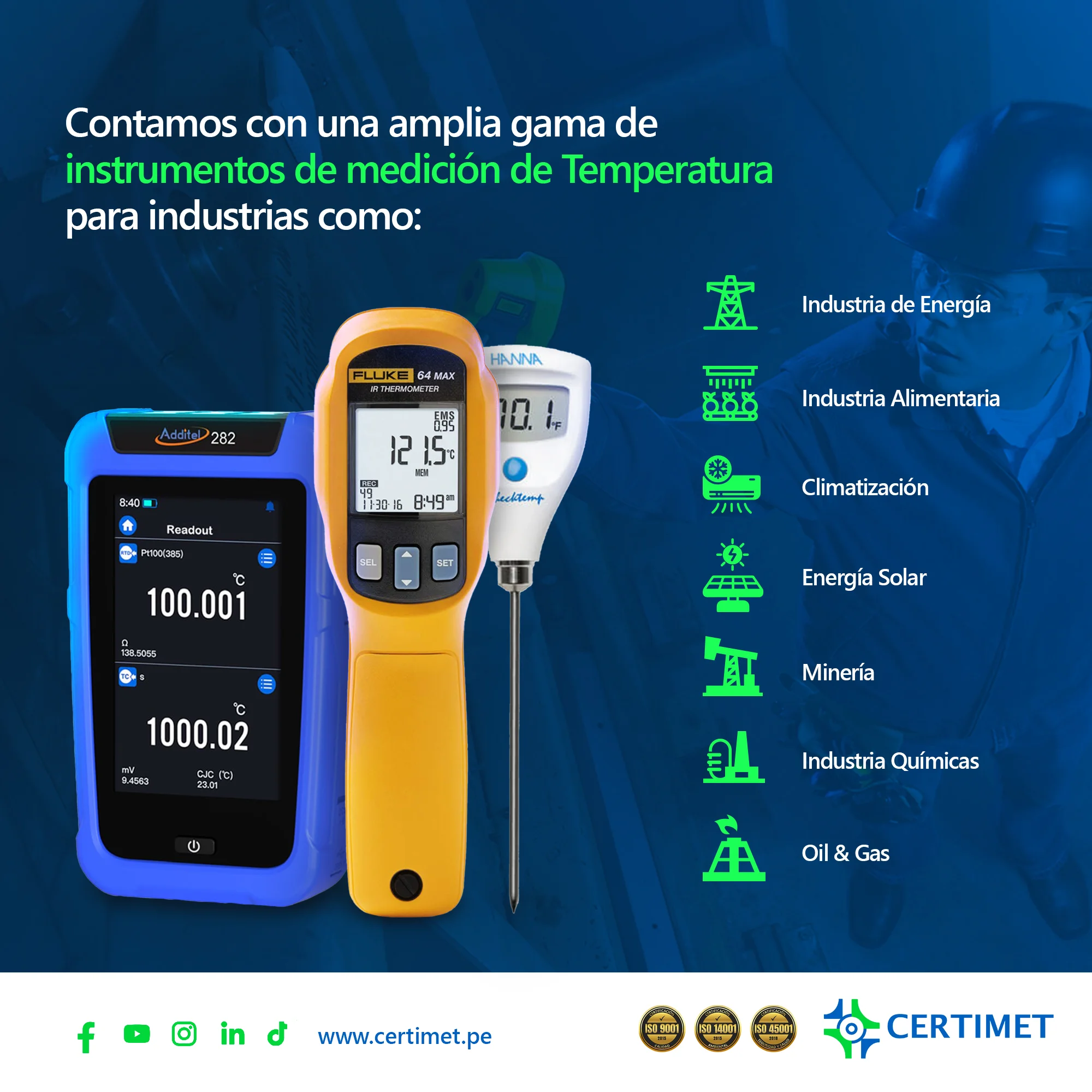 Frecuencia recomendada para la Calibración de termómetros_ Calibración de termómetros-peru-CERTIMET Frecuencia recomendada para la Calibración de termómetros_ Calibración de termómetros-peru-CERTIMET