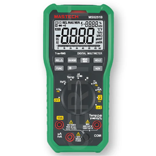 1-Multímetro Digital MASTECH MS8251B_CERTIMET 1-Multímetro Digital MASTECH MS8251B_CERTIMET