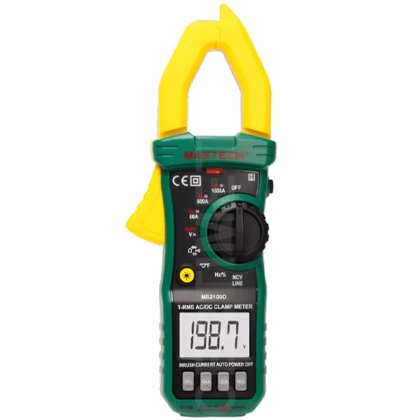 1-Pinzas Amperimétricas Digital MASTECH MS2109D_CERTIMET 1-Pinzas Amperimétricas Digital MASTECH MS2109D_CERTIMET