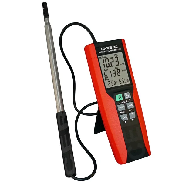 1-Anemómetro de hilo caliente CENTER-332_CERTIMET 1-Anemómetro de hilo caliente CENTER-332_CERTIMET