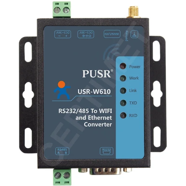 1-Convertidor Serial a WiFi Industrial USR-W610 PUSR_CERTIMET 1-Convertidor Serial a WiFi Industrial USR-W610 PUSR_CERTIMET