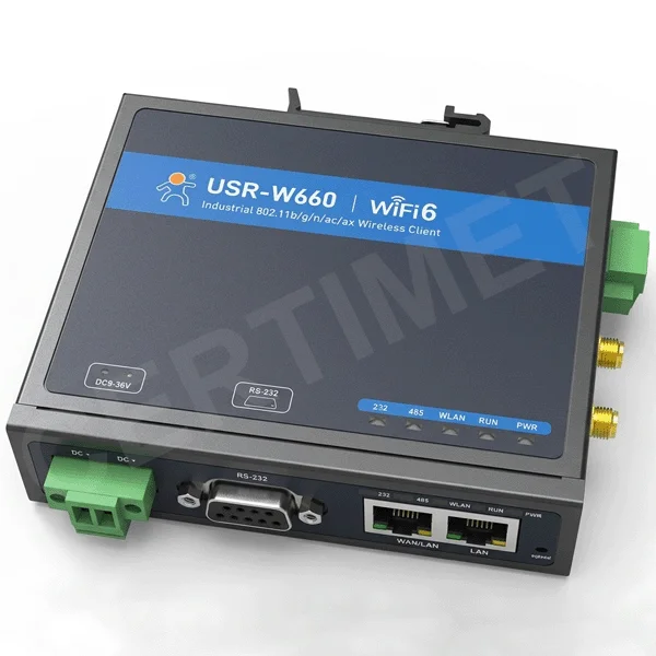 2-Convertidor Serial a WiFi 6 Industrial USR-W660 PUSR_CERTIMET 2-Convertidor Serial a WiFi 6 Industrial USR-W660 PUSR_CERTIMET