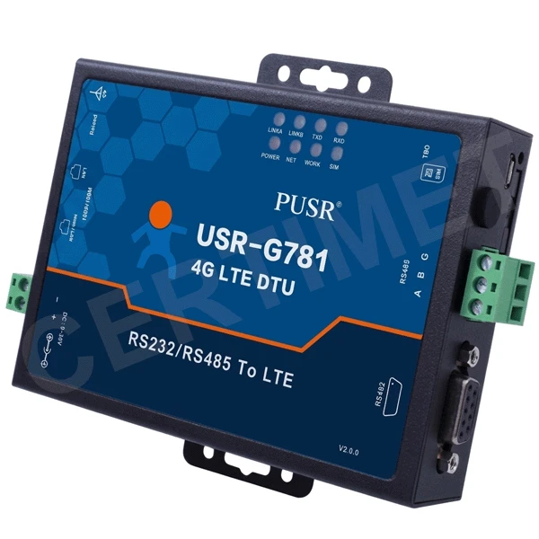 2-Router Celular Industrial 4G LTE USR-G781 PUSR_CERTIMET 2-Router Celular Industrial 4G LTE USR-G781 PUSR_CERTIMET