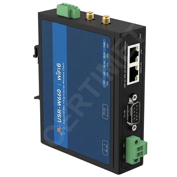 3-Convertidor Serial a WiFi 6 Industrial USR-W660 PUSR_CERTIMET 3-Convertidor Serial a WiFi 6 Industrial USR-W660 PUSR_CERTIMET
