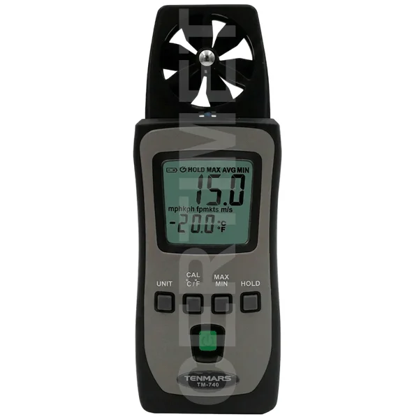 1-Anemómetro de bolsillo TENMARS TM-740_CERTIMET 1-Anemómetro de bolsillo TENMARS TM-740_CERTIMET